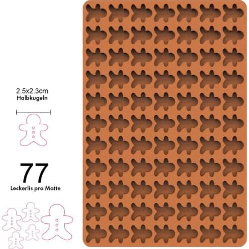 FAST SHIP Large Christmas Cookie Shaping Decorating Baking Trays Xmas Chocolate Mold Gingerbread Man Christmas Candy Mould