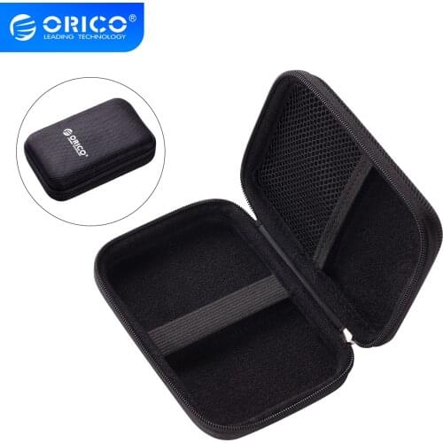ORICO 2.5 inch HDD/SSD Hard Drive Case HDD Protector Storage Bag Portable External Hard Drive Pouch for USB Accessories