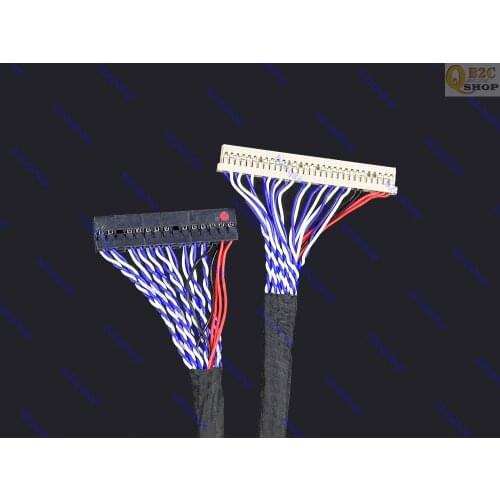 DF14-30P-S8 30Pin 2ch 8-bit 1.25 LVDS Cable LED wire For G190ETN01.1/G190ETN01.4