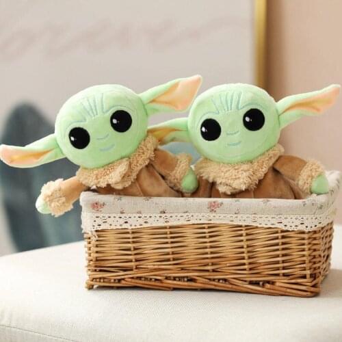 Disney Star Wars Baby Yoda Action Figures Plush Dolls Touch Nod Electric Plush Toy Talk Walk Doll Cute Cartoon Plush Dolls Gift