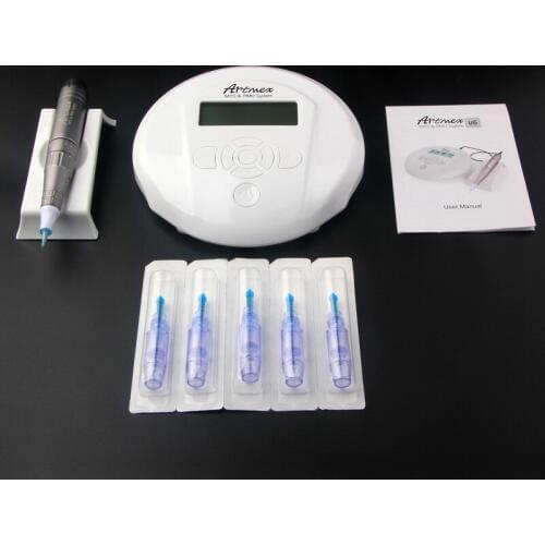 Hot Sales 2020 Artmex V6 Professional Tattoo Gun Microblading Pen Needles Digital Permanent Makeup Eyebrow Eyeliner Lips