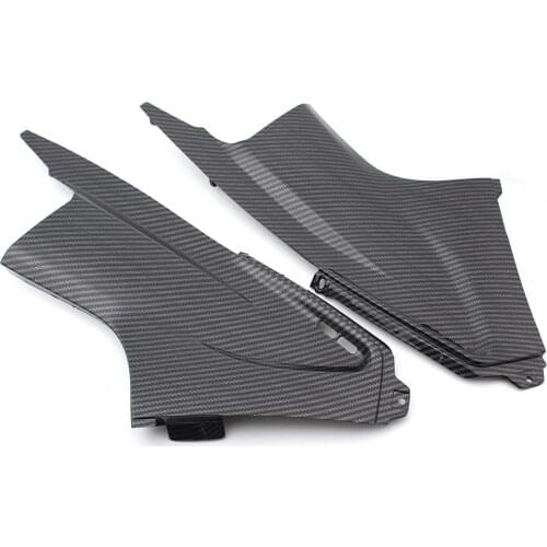 Motorcycle Carbon Fiber Air Dust Cover Fairing Insert Part For Yamaha YZFR6 YZF R6 2003 2004 2005 Two Side Air Dust Cover