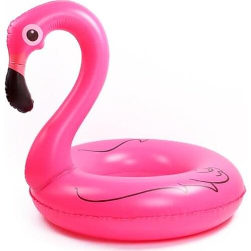 Inflatable Flamingo Swim Ring Pool Mattress Floats Summer Beach Kids Boy Girl Party Water Toy Pvc Air Lounge Tubes Giant Circle