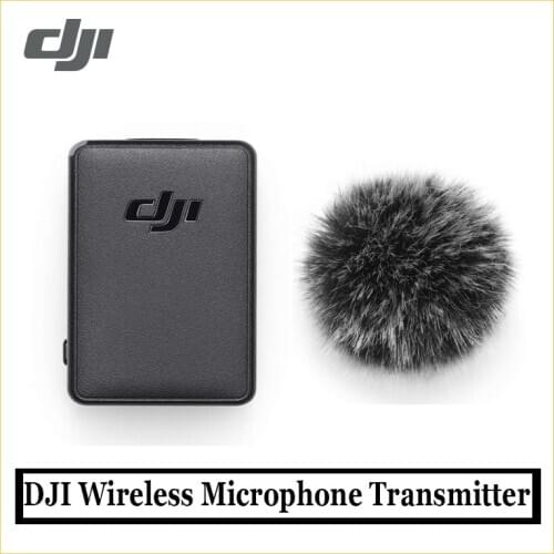 Original DJI Wireless Microphone Transmitter Sends audio signal wirelessly for convenient use for Pocket 2 accessories