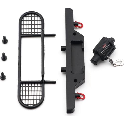 Orlandoo Hunter RC Crawler bumper winch for OP Defender A03 camel cup metal front bumper 1:32 car decor pieces