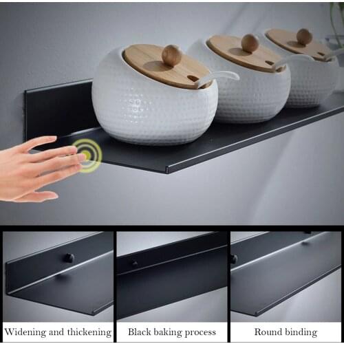 Shower Shelf Space Aluminum Bathroom Shelves Kitchen Wall Shelf Shower Storage Rack Bathroom Accessories Organizer Cabinet