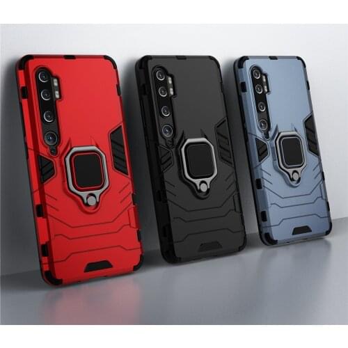 Shockproof Armor Cases For Xiaomi Mi CC9 CC9e Case Ring Holder Stand Phone Back Cover For Xiomi Mi CC9 Pro CC9e CC 9E Funda Capa