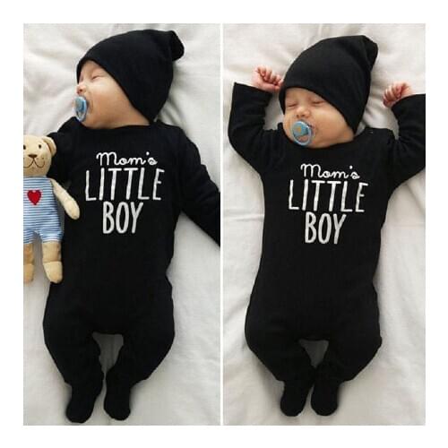 Boy Jumpsuits 0-24M Fashion Newborn Infant Baby Boys Romper Jumpsuit Outfits Clothes