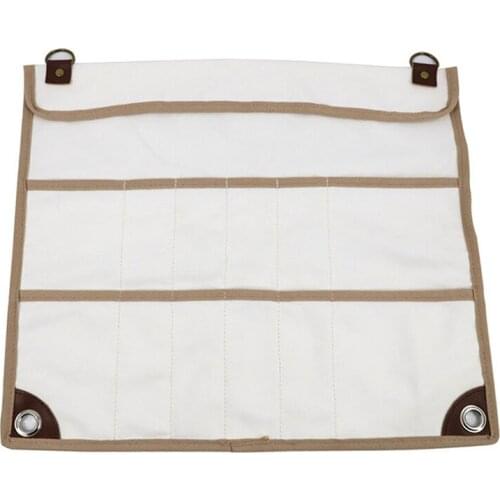 Outdoor Portable Picnic Tableware Storage Bag Chopsticks Straw Knife Fork Spoon Camping Carry Bag Camping Tableware Storage Bag