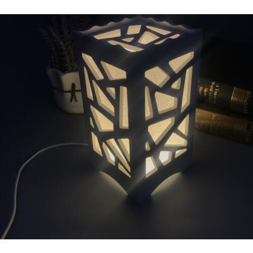 LED Night Light Star Moon Hollowing Process Silicone Dimmable Lamp USB Rechargeable For Children Kids Baby Gift Bedside Bedroom