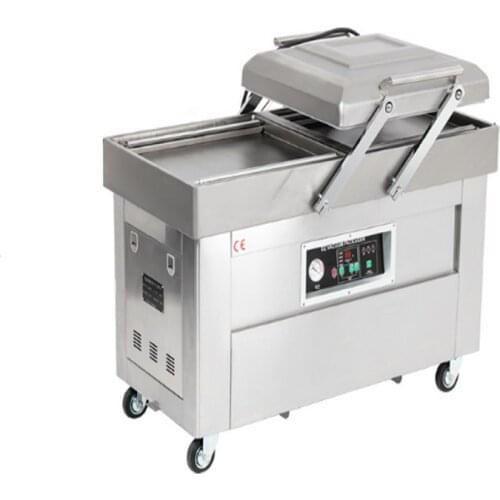 Packaging Machine Fully Automatic Luxury Type Baler Dry and Wet Dual Purpose Commercial Vacuum Packaging DZ-400-2S Food LK