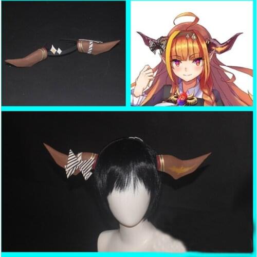 Vtuber Kiryu Coco Cosplay Headwear Horn Hair Clip Hair Pin Japanese Anime Hairpin Halloween Costume Accessories