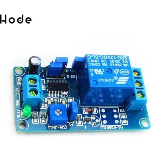 1PC Delay Relay Delay Turn on / Delay Turn off Relay Switch Module with Timer DC 12V