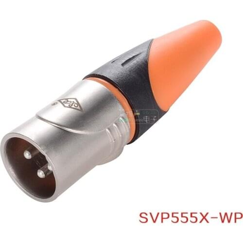 1Pcs Taiwan SREXACT IP67 Waterproof Male and Female XLR Balanced 3-pin Microphone Audio Signal Plug 3P Shark