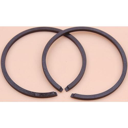 2pcs/lot 33mm x 1.5mm Piston Ring For Chainsaw Hedge Trimmer Strimmer Tool Replacement Part