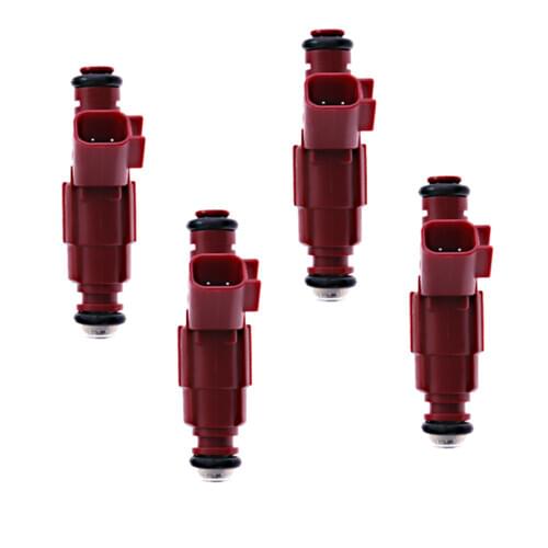 4x Fuel Injectors For 1999-2004 Jeep Wrangler Dodge 4.0L EV6 Grand Cherokee 1500 2500 High Quality 0280156161 3S4G-AB Injection