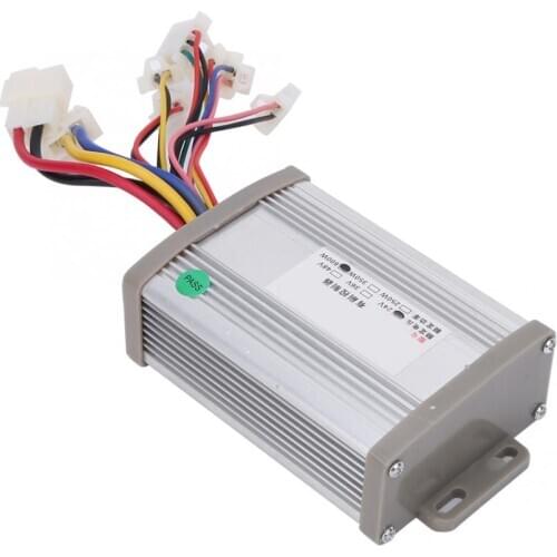 Electric Bike 24V 800W Brush Motor Controller Accessory for Electric Bicycle E-bike Tricycle Eight Wires E-bike Motor Controller