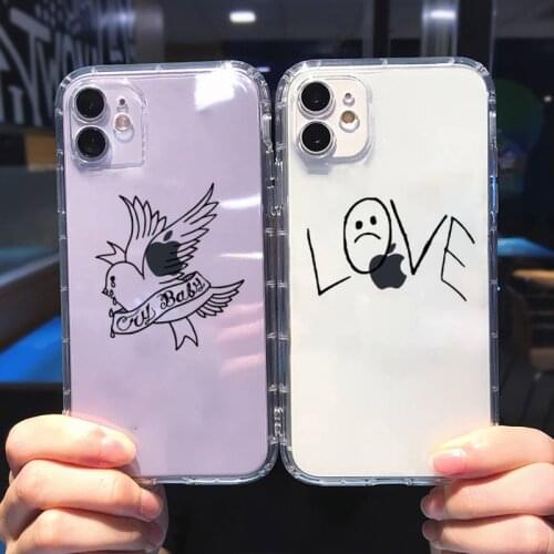 Lil Peep Phone Cases Transparent soft For iphone 5 5s 5c se 6 6s 7 8 11 12 plus mini x xs xr pro max