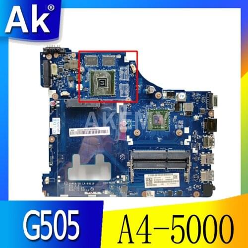 Laptop motherboard For LENOVO Ideapad G505 A4-5000 Mainboard VAWGA/GB LA-9911P AM5000 CPU 216-0841000