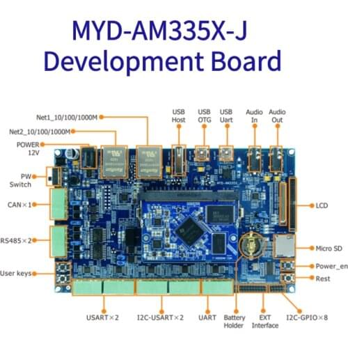 MCC-AM335X-J CPU Module dev.Module 4.3 inch LCD Module 7 inch