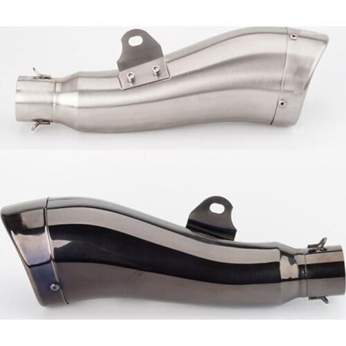 Motorcycle modified exhaust pipe stainless steel high temperature resistant dolphin exhaust pipe RC390 CB1000R