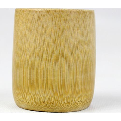 Natural Environmental Protection Pure Handmade Bamboo Tea Cups Water Cup Bamboo Round Tea Cups Insulated Small Gift