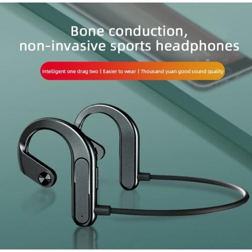 S7 Bone Conduction Headphones Bluetooth-compatible Wireless Sports Earphone Stereo Hands-free Headset With Microphone Dropship