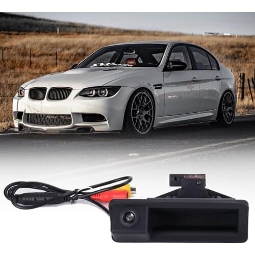 NEW-Car Rear View Camera Trunk Handle for-BMW E90 E91 E92 E93 E53 E82 E88 X1 X5 X6