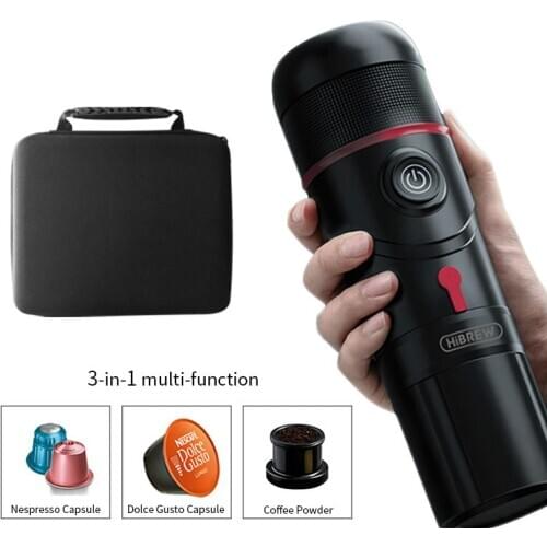 Portable Coffee Machine for Car DC12V Expresso Maker Nespresso Dolcegusto Capsule Espresso Machine Coffee Powder