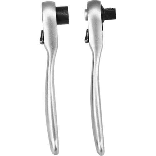 Portable Mini 1/4inch Single-Ended Torque Rachet Wrench Spanner Repair Tools for Vehicle Bicycle Bike Socket Spanner Bit Spanner