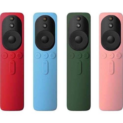 1PC Remote Cases for Xiaomi 4a4c Voice Soft Silicone Protective Case for Mi Remote Rubber Cover for Xiaomi Remote Control TV Box