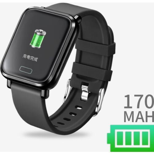 Smart Wristband 170 mAh 1.3 Inch IPS Color Screen HR BP Monitor Smart Watch Sports Steps Calories IP68 Remote Smart Bracelet