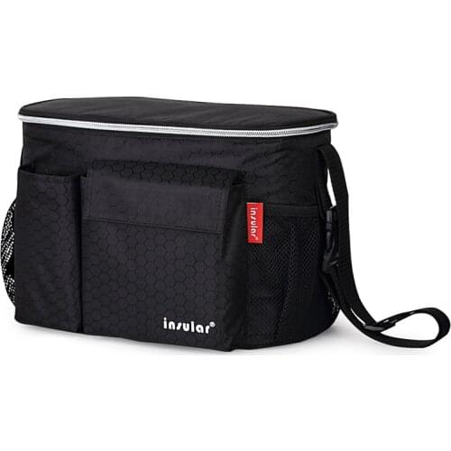 Baby Stroller Bag Mummy travel Nappy Bags Cooler Insulated Maternity Messenger Diaper Bag Thermal Insulation