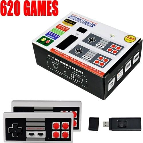 Powkiddy PK02 TV Stick Wifi Display Dongle Receiver USB TV Game Console 8 Bit Wireless Controller Video Games Player