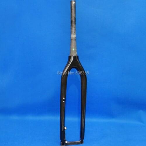 3K Carbon Glossy 29ER MTB Mountain Bike Fork For 29" Wheel , Bicycle Tapered Fork 1 1/8" ~ 1 1/2"