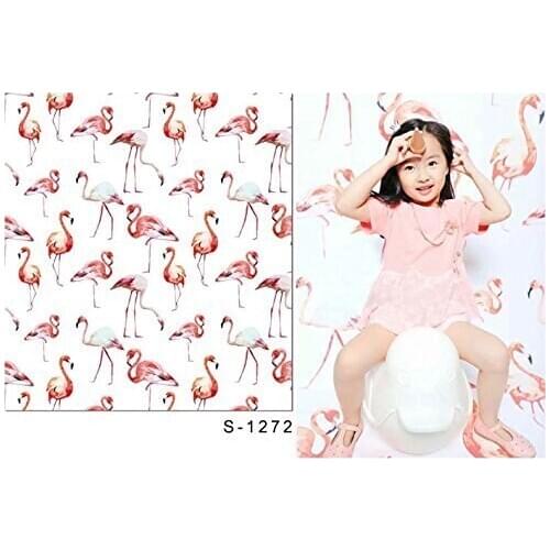 VinylBDS Printing Hotography Flamingos Backdrop For Children Or Party Photography Kids Backdrops