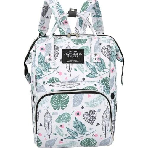 Waterproof Mummy Baby Diaper Bag Fashion Backpack Maternity Bag Hand Women Nappy Bolso Para Carrito De Baby Essentials BK50MM