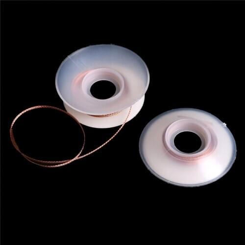 2Pcs 95cm Cable Fluxed Flux Solder Wick Remover Desoldering Braid Wire Sucker