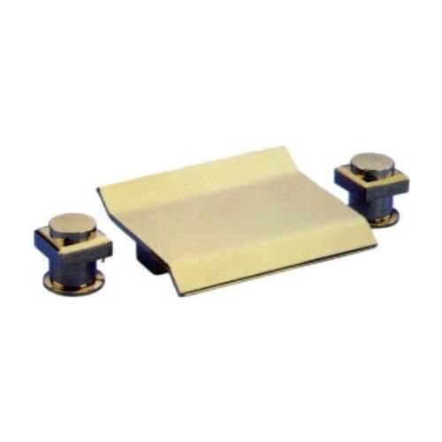 FREE SHIPPING bath tub waterfall faucet 24k gold clour tub faucet