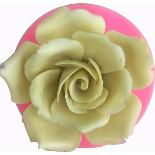 Large Rose Flower Silicone Cake Mold Fondant Chocolate Aroma Resin Clay Moulds Cake Decorating tools Kitchen Accessories
