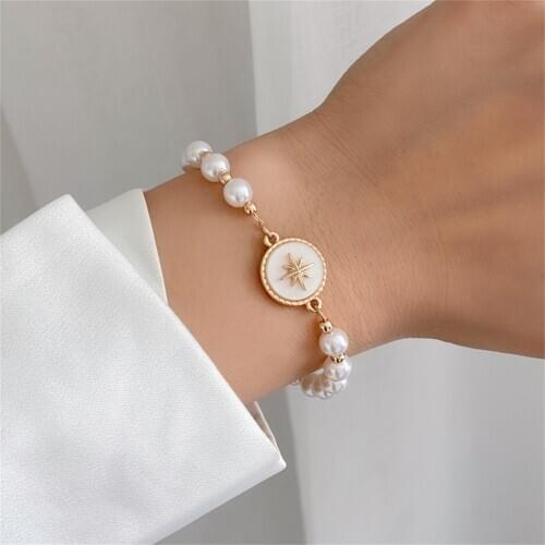 Beads Bracelet For Women Female Fashion Handwrist Accessories Body Jewelry Bracelets