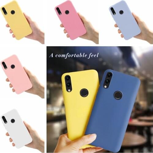 Cute Matte Thin Candy Phone Case for Honor 8C BKK-LX2 8c BKK-LX1 Shockproof Silicone Case for Honor 8C BKK-L21 Prime Soft Cover