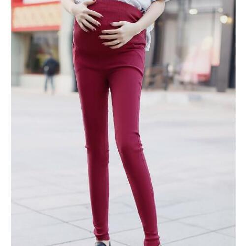 Elastic Waist Maternity Leisure trousers For Pregnancy Clothes For Pregnant Women spring/autumn Maternity Plus Size 5color
