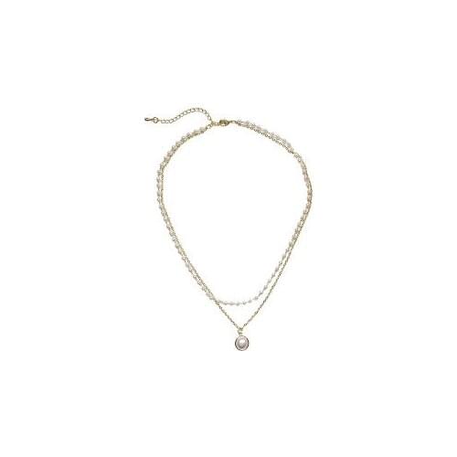 Korean retro double necklaces fashion temperament simple collar chain neck chain New fashion