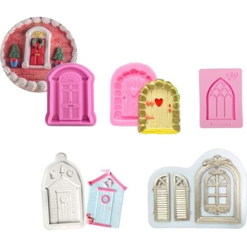 Kitchen Accessories Gate Around Cooking Tools Silicone Mold For Baking Pea Chocolate Liquid Silica Gel Cake Decorating Bakery