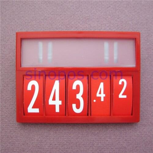 Small Pricing Board, back clips clamp prong spike pop sign holder advertise deli seafood vegetable fruit price frame tag display