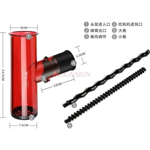 Barber Shop Hair Magic Curler Lazy Plastic Automatic Blowing Curly Hair Artifact Home Big Wave Wind Hood Sale