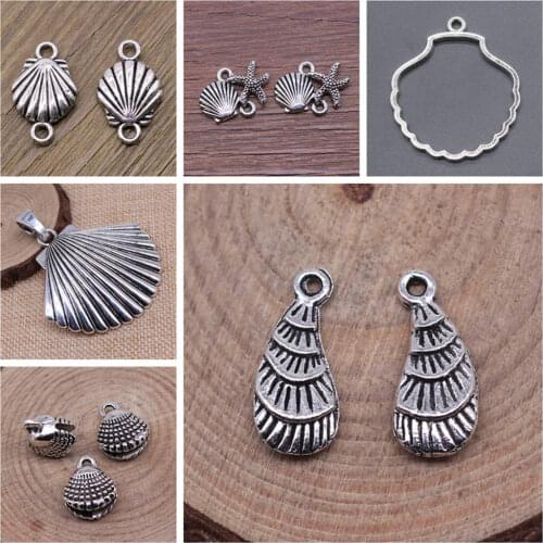 Malzahar Shell Charms diy jewelry bracelet charms for jewelry making kit accessories