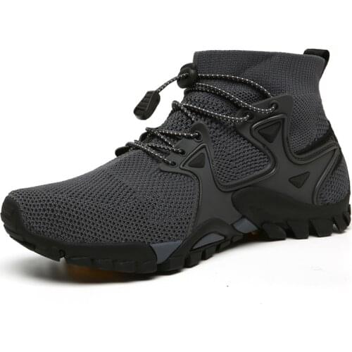 Plus Size 47 Breathable Hiking shoes Men Sneakers Outdoor Trail Sport Trekking Shoes Comfortable Mountain Climbing Walking shoes