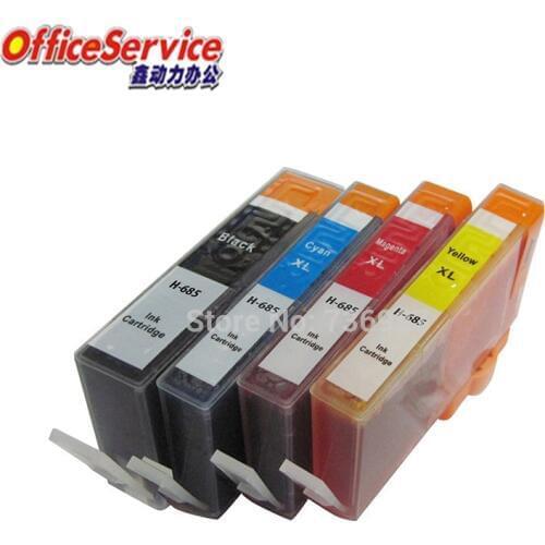 Compatible ink Cartridge For HP685 HP 685, suit for Deskjet 4615 5525 3525 6525 Deskjet Ink Advantage 4625 inkjet printer